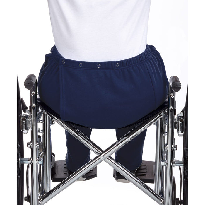 Silverts Women's Adaptive Open Back Fleece Wheelchair Pants