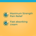 Neosporin Maximum Strength Antibiotic + Pain Relief Cream - 0.5oz - Elvoros