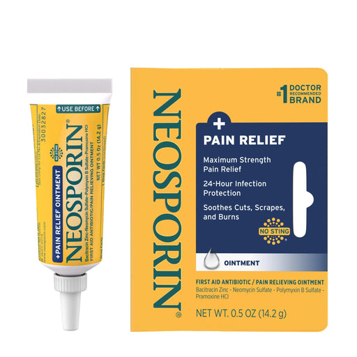 Neosporin + Pain Relief Ointment - .5oz - Elvoros