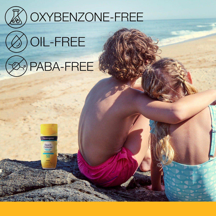 Neutrogena Beach Defense Sunscreen Lotion with SPF 50 - 6.7oz - Elvoros