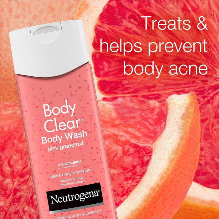Neutrogena Body Clear Pink Grapefruit Body Wash - 8.5 oz. - Elvoros