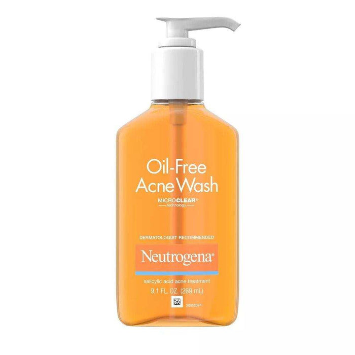 Neutrogena Oil-Free Acne Wash - 9.1 oz. - Elvoros