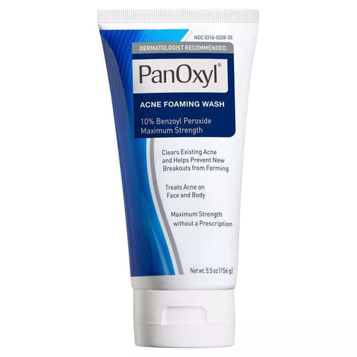 PanOxyl Foaming Wash 10% - 5.5 oz. - Elvoros