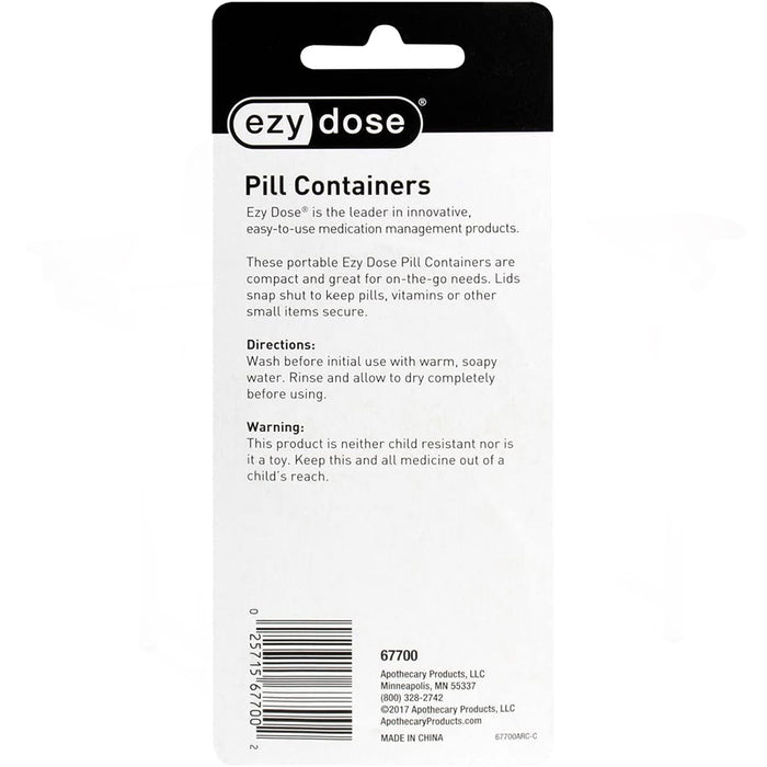 Ezy Dose Daily Pill Container