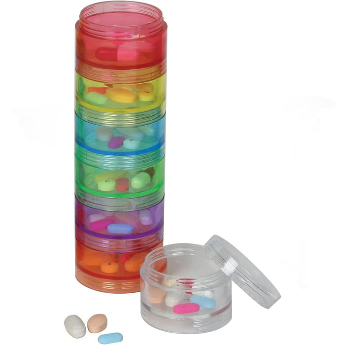 Ezy Dose 7-Day Stackable Pill Reminder Case