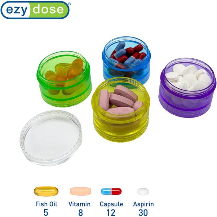 Ezy Dose 7-Day Stackable Pill Reminder Case