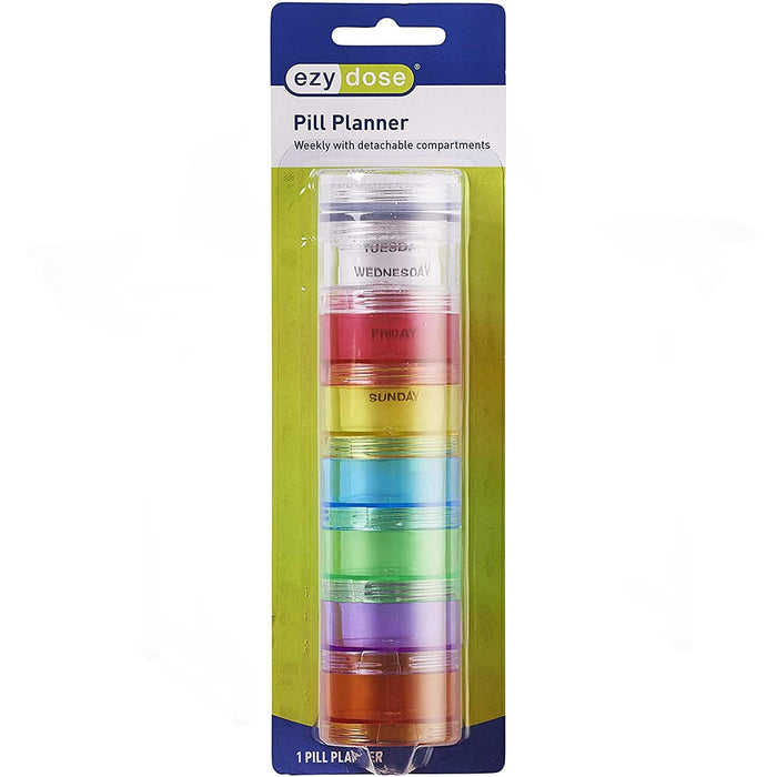 Ezy Dose 7-Day Stackable Pill Reminder Case