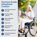 ProHeal Pressure Redistribution Wheelchair Air Cushion - Elvoros