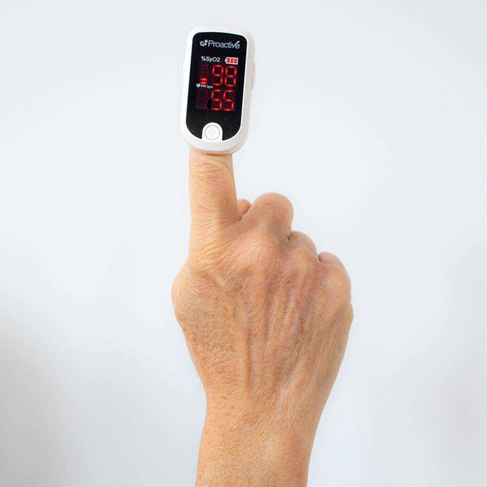 Proactive Fingertip Pulse Oximeter - Elvoros