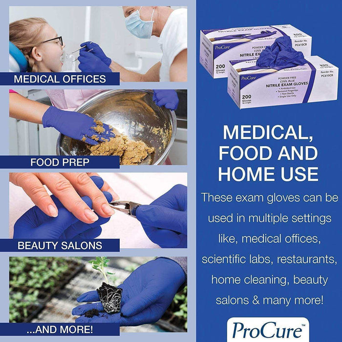 ProCure Nitrile Gloves (Powder Free) - Elvoros