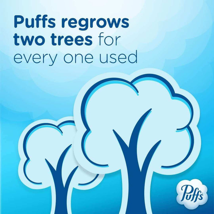 Puffs Plus Lotion with Scent of VICKS Facial Tissue - 24 Pack - Elvoros