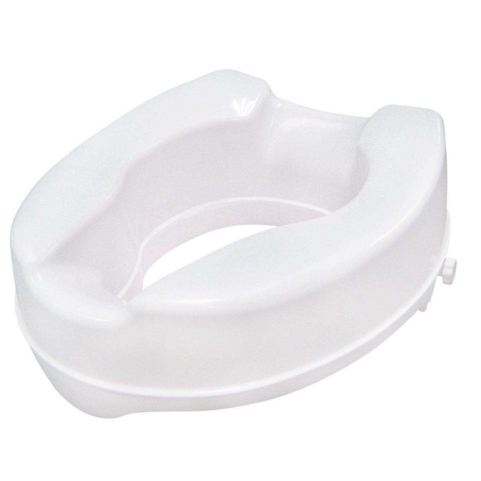 Raised Toilet Seat with Lock, Standard Seat - Elvoros