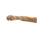Pre-formed Resting Pan Mitt Splint with Strapping