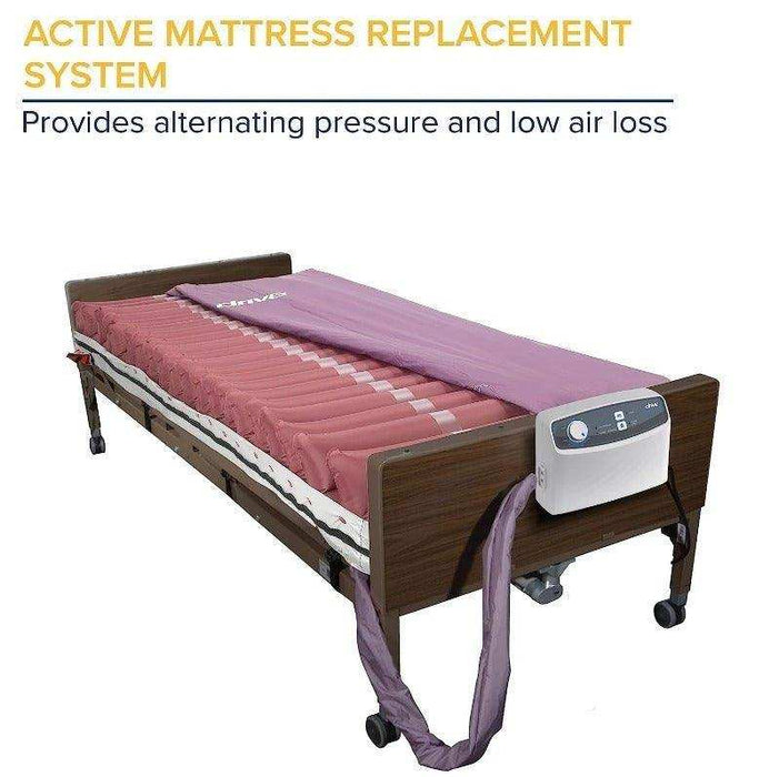 Drive Medical Med Aire Low Air Loss Mattress Replacement System - Elvoros