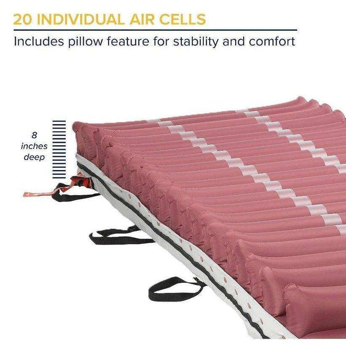 Drive Medical Med Aire Low Air Loss Mattress Replacement System - Elvoros
