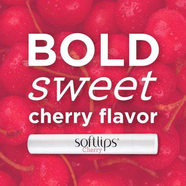 Softlips Lip Protectant Balm Sunscreen SPF 20 Cherry Twin-Pack - Elvoros