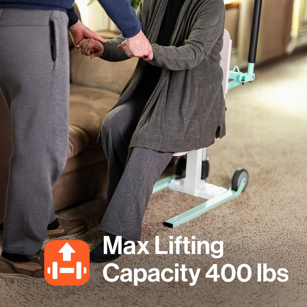 SuperHandy GoRise FC Electric Floor to Chair Lift - Seat Transfer 21" Floor Lift 400Lbs Capacity