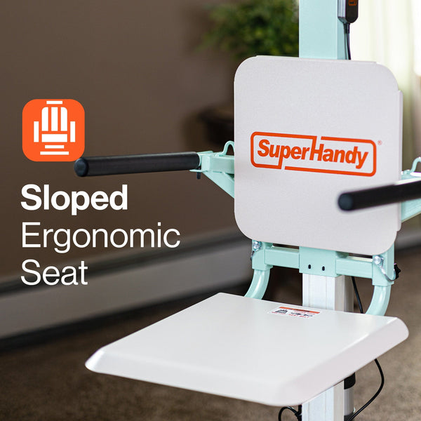 SuperHandy GoRise FC Electric Floor to Chair Lift - Seat Transfer 21" Floor Lift 400Lbs Capacity