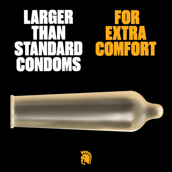 Trojan Condom Magnum Thin Lubricated - 3 Count - Elvoros