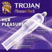 Trojan Condom Pleasure Pack 3 Count - Elvoros