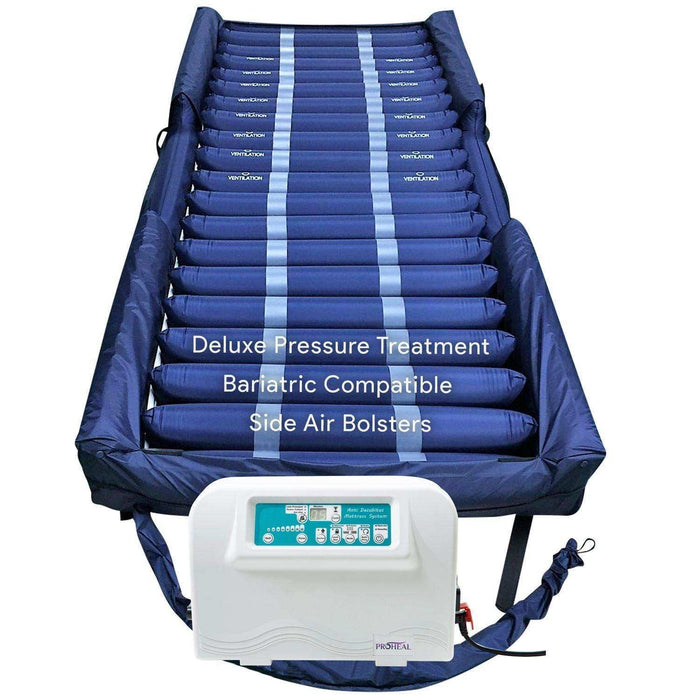 True Low Air Loss Mattress, Alternating Pressure Pulsation, Air Rail -42x80x8/11 - Elvoros