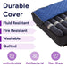 True Low Air Loss Mattress, Alternating Pressure, Pulsation, Rails - 36x80x8/11" - Elvoros