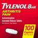 Tylenol 8 Hour Arthritis Joint Pain Acetaminophen Tablets - 100 Count - Elvoros