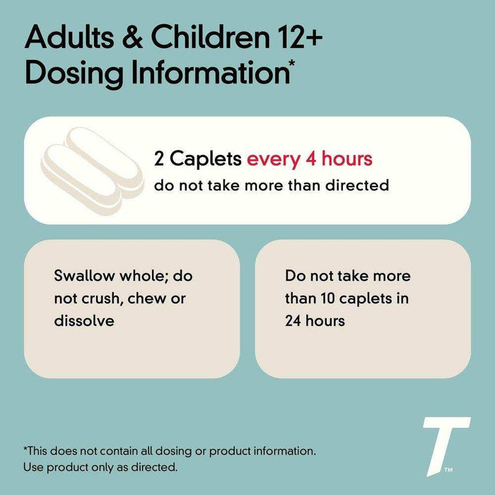 Tylenol Cold & Flu Severe Multi Symptom Caplets Acetaminophen - 100ct - Elvoros