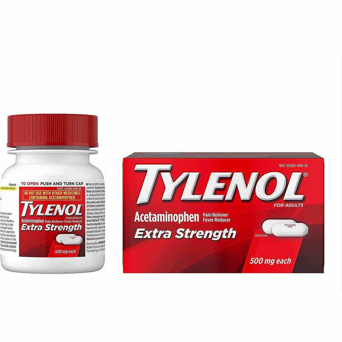 Tylenol Extra Strength Caplets - Elvoros