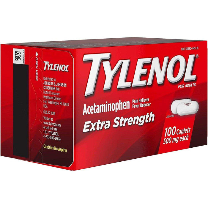 Tylenol Extra Strength Caplets - Elvoros