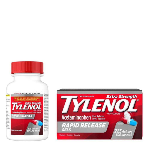 Tylenol Extra Strength Rapid Release Gels - Elvoros
