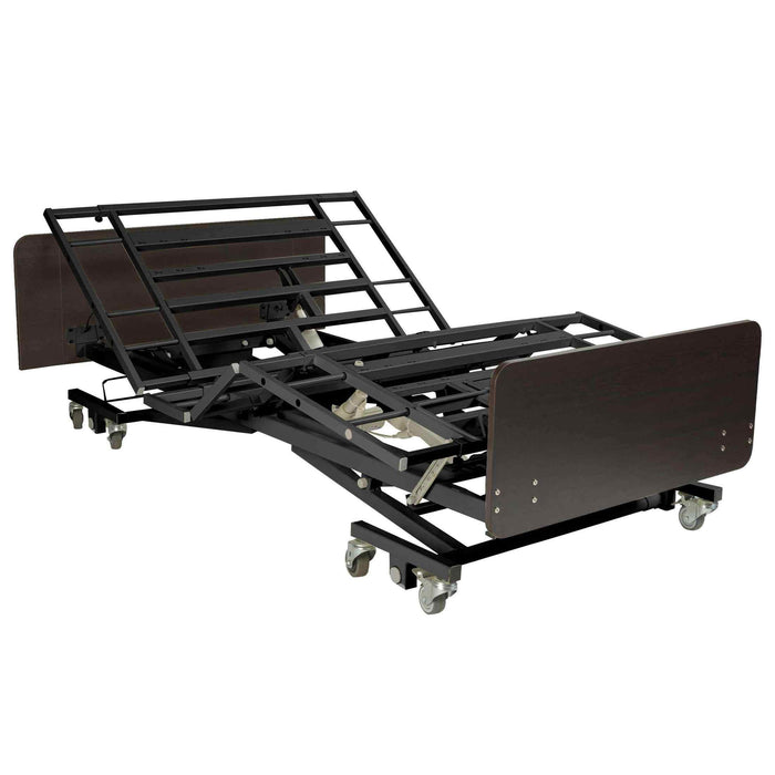 Ultra Low Electric Homecare Hospital Bed - Expandable Width - Elvoros