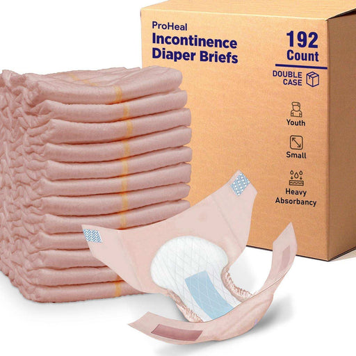 Ultra Poly Hl Adult Briefs Small (Youth) with Tabs - Elvoros