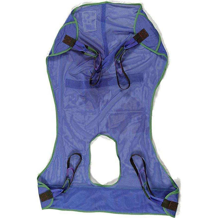 ProHeal Universal Full Body Mesh Lift Sling with Commode Opening - Elvoros