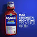Vicks NyQuil Cold & Flu Medicine Liquid - Cherry - 8 fl oz - Elvoros