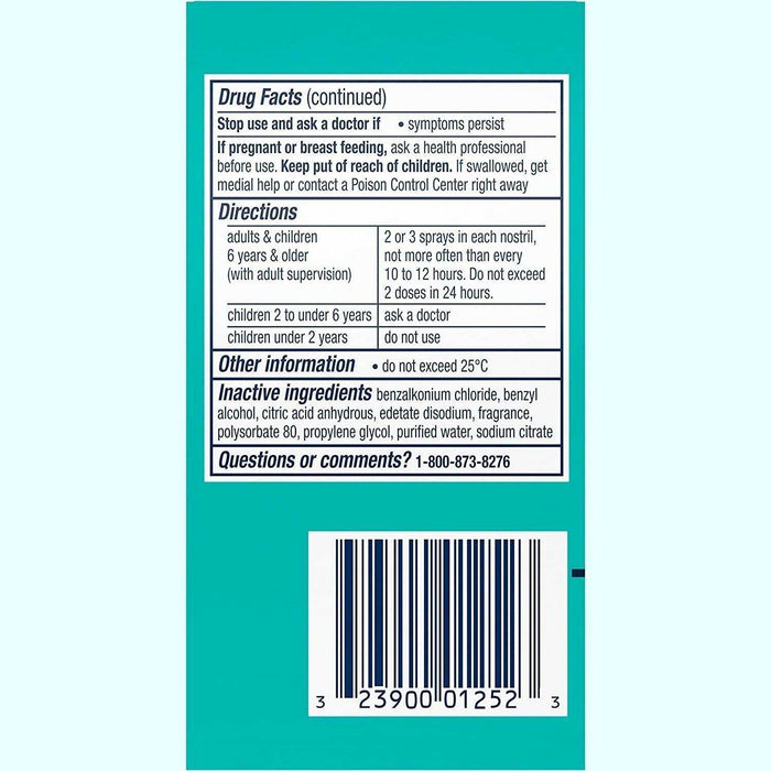 Vicks Sinex Severe Nasal Spray 0.50 oz - Elvoros