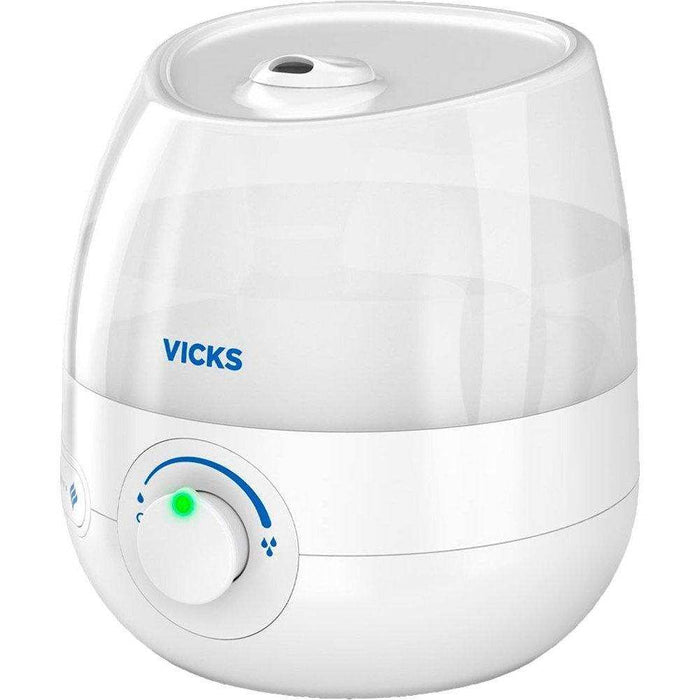 Vicks Top Fill 0.5 gallon Ultrasonic Cool Mist Humidifier - White - Elvoros