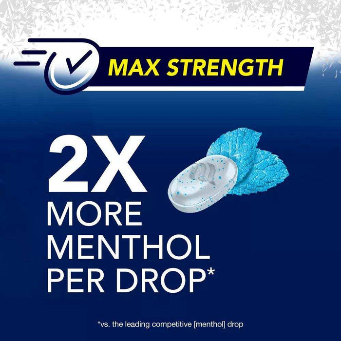 Vicks VapoCOOL Severe Medicated Cough Drops - Menthol - 45ct - Elvoros