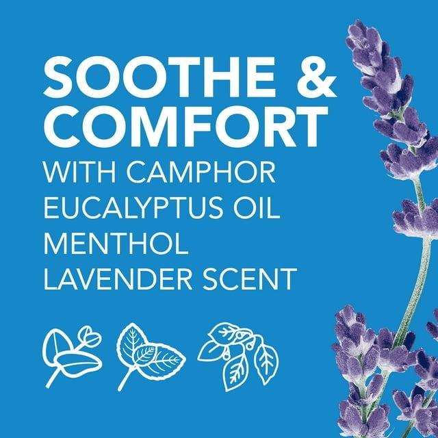 Vicks VapoRub Lavender Scented Cough Suppressant Ointment - 1.76OZ - Elvoros