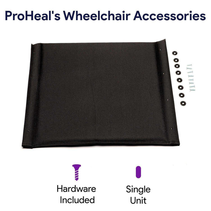 ProHeal Vinyl Wheelchair Seat Replacement - Elvoros