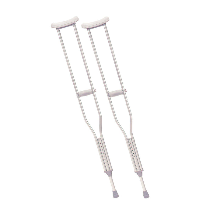 Walking Crutches with Underarm Pad and Handgrip - Elvoros
