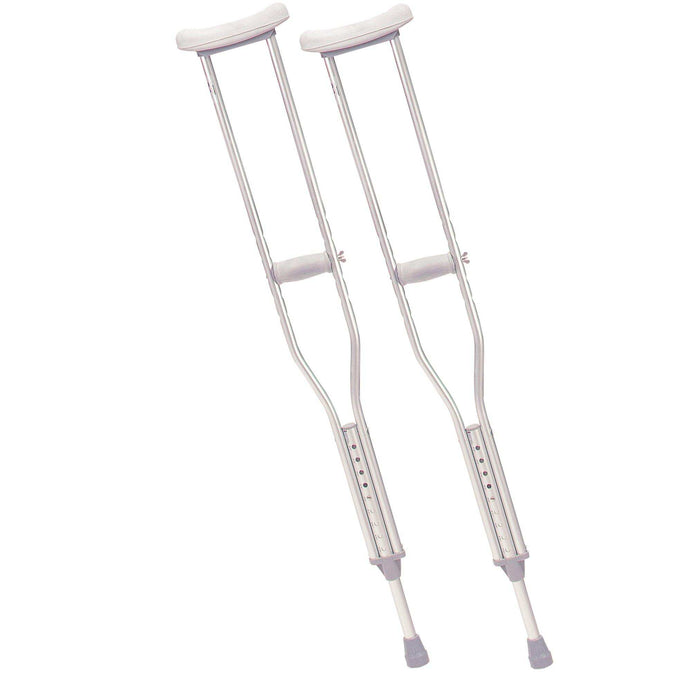 Walking Crutches with Underarm Pad and Handgrip - Elvoros