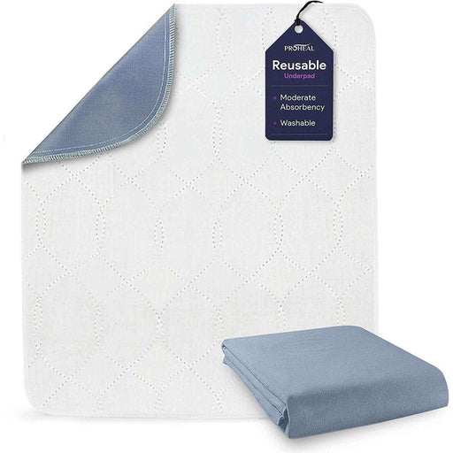 ProHeal Washable Bed Pads - Soft Absorbent Poly Blend Chucks - Elvoros