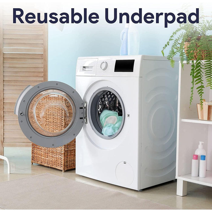 ProHeal Washable Bed Pads - Soft Absorbent Poly Blend Chucks - Elvoros