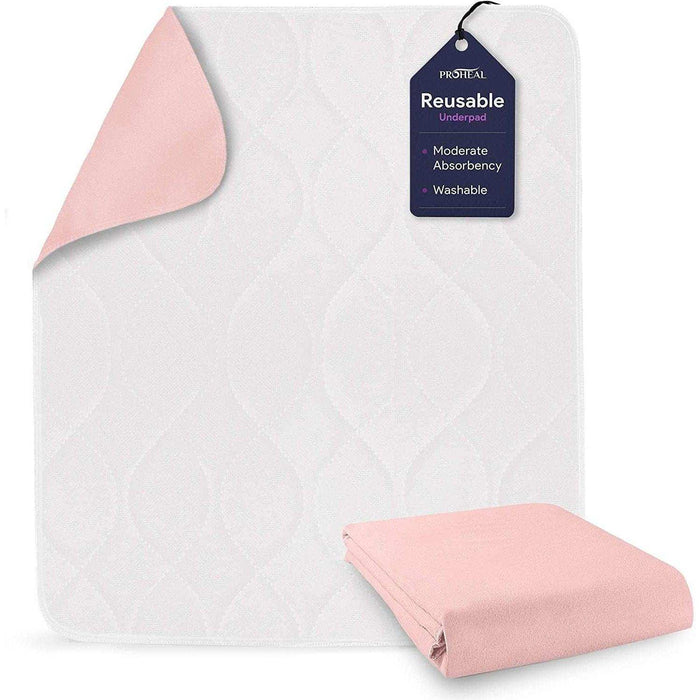 ProHeal Washable Bed Pads - Softnit Reusable Underpads - Elvoros