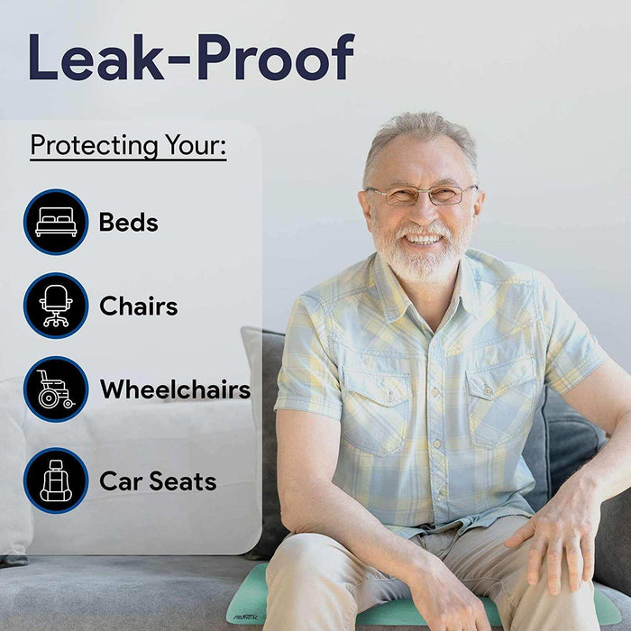 ProHeal Washable Bed Pads - Wicking And Absorbent Chucks - 34"x36" - Elvoros