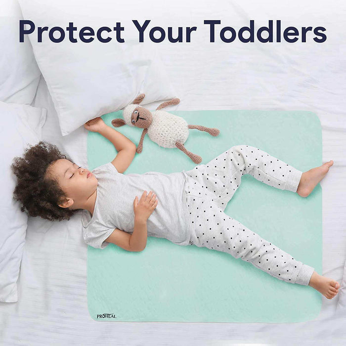 ProHeal Washable Bed Pads - Wicking And Absorbent Chucks - 34"x36" - Elvoros