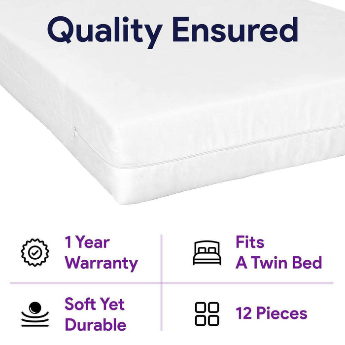 ProHeal Water Resistant Hospital Bed Mattress Protector - Elvoros