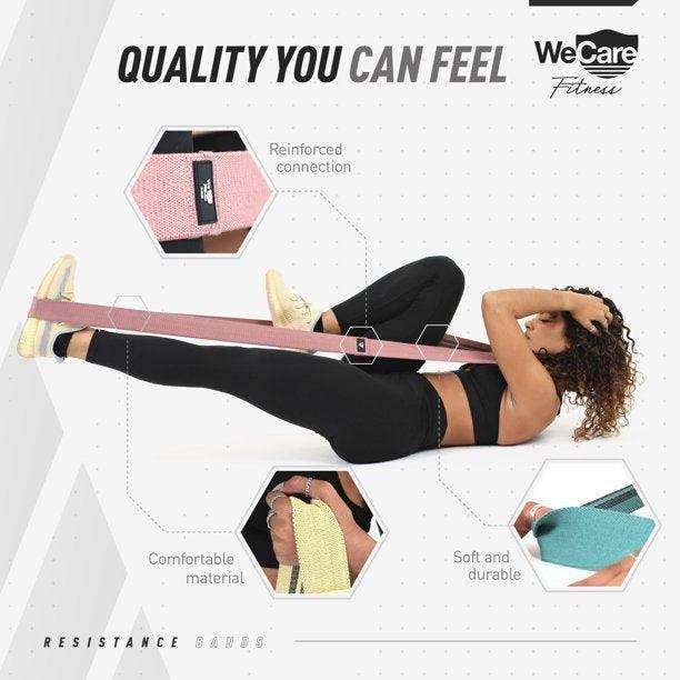Wecare Fitness Resistance Bands 4 Pack - Elvoros