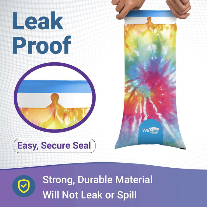 WeCare Kids Disposable Vomit Bags Tie-Dye - 5 Pack - Elvoros
